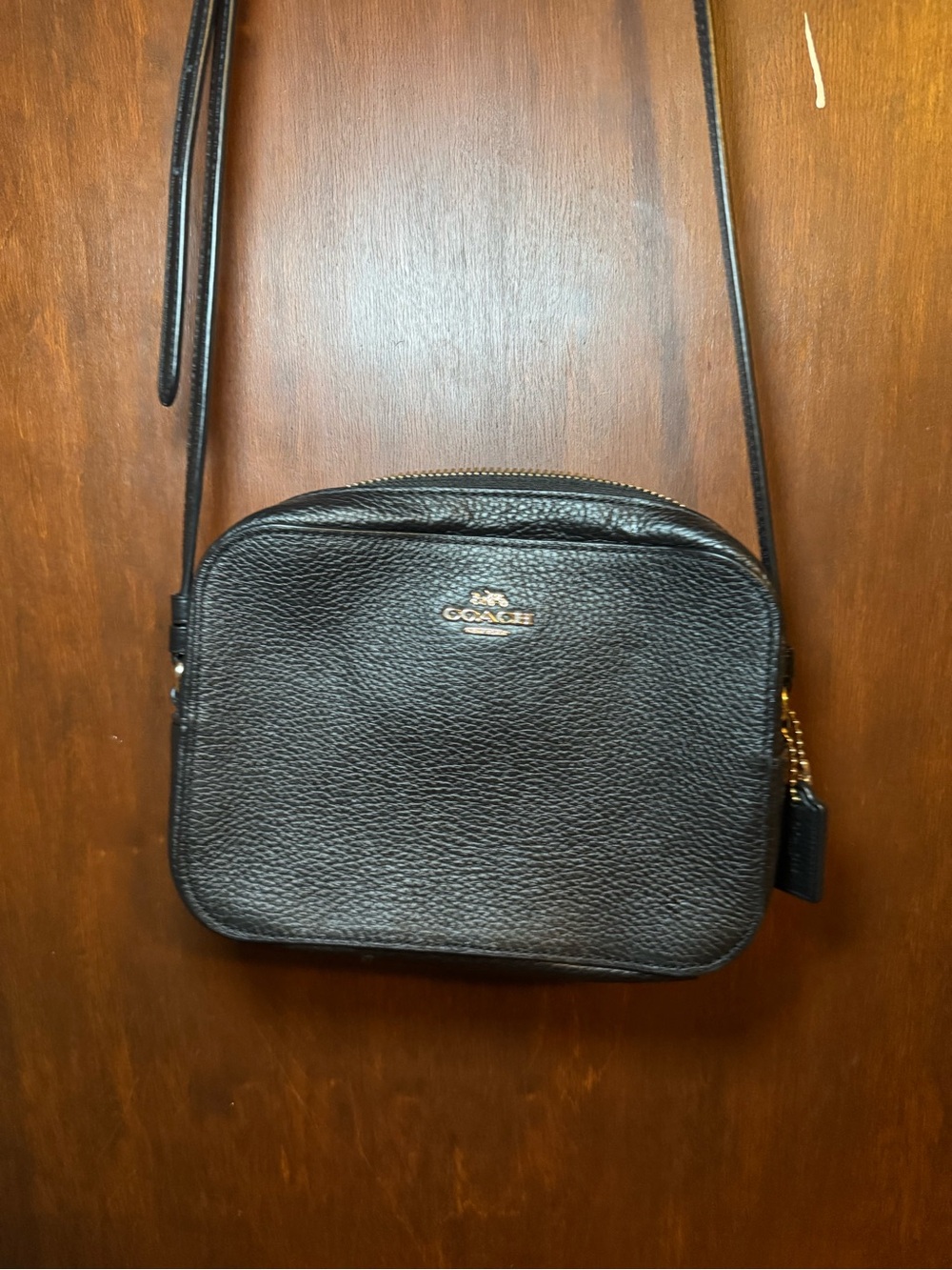 Coach Mini Jamie Leather Crossbody Bag